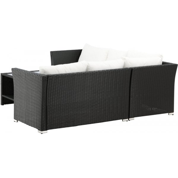 Haiti kulmasohvaryhmä - musta/valkoinen Haiti kulmasohvaryhmä - musta/valkoinen