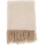 Kannerva ruudullinen 130x170 cm - Beige/valkoinen
