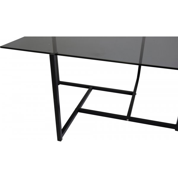 Sohvapöytä Bivo - Musta / Lasi Sohvapöytä Bivo - Musta / Lasi