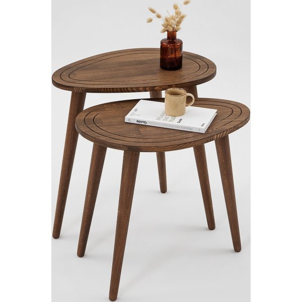 Makea pöytä 50 x 33 cm - Pähkinä Makea pöytä 50 x 33 cm - Pähkinä