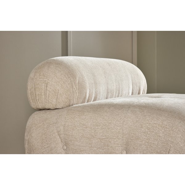 Mika sohvamoduuli - beige/kromi Mika sohvamoduuli - beige/kromi