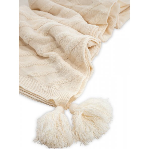 Pleedi 130x170 cm - Valkoinen Pleedi 130x170 cm - Valkoinen