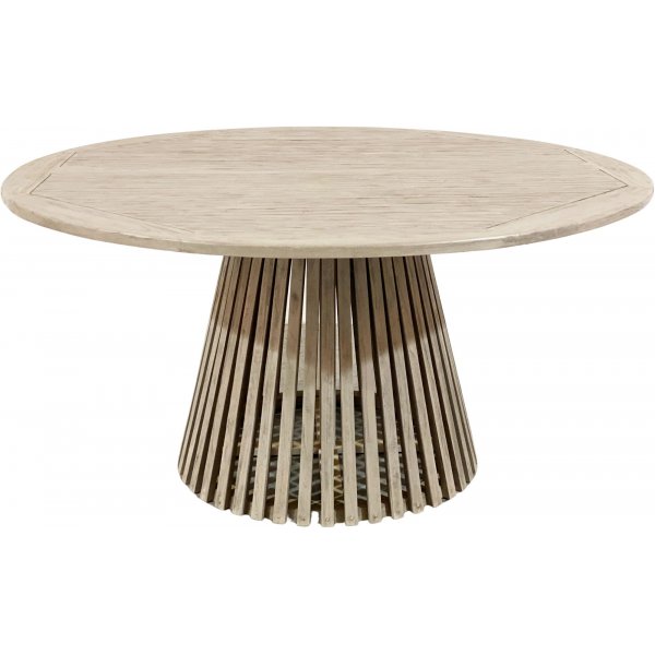 Salt pyre kartiomainen ruokapyt D150 cm - Harmaa tiikki
