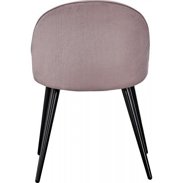 Alice ruokatuoli - Vaaleanpunainen vakosametti Alice ruokatuoli - Vaaleanpunainen vakosametti