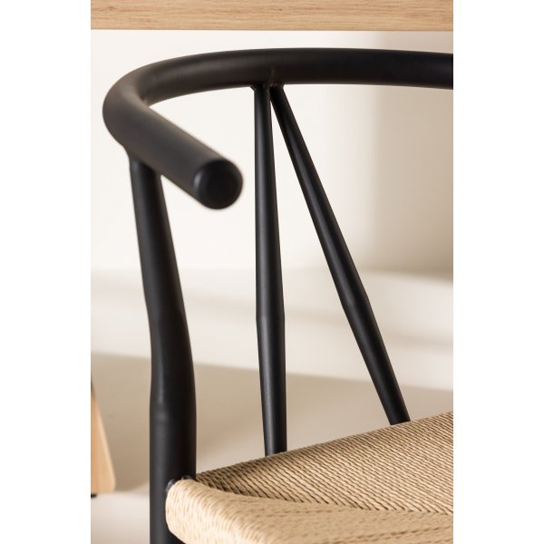 Alfons ruokatuoli - beige/musta Alfons ruokatuoli - beige/musta