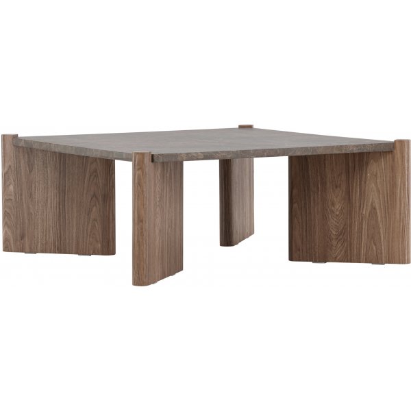Rogaland sohvapyt 100 x 100 cm - Ruskea