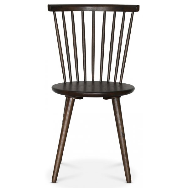 Omni ruokailuryhmä, pyöreä ruokapöytä Ø130 cm sis. 4 pyörätuolia - Savustettu tammi + 3.00 x Huonekalujen jalat Omni ruokailuryhmä, pyöreä ruokapöytä Ø130 cm sis. 4 pyörätuolia - Savustettu tammi + 3.00 x Huonekalujen jalat