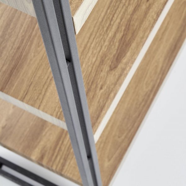 Dorine-kirjahylly - Tammi/musta Dorine-kirjahylly - Tammi/musta