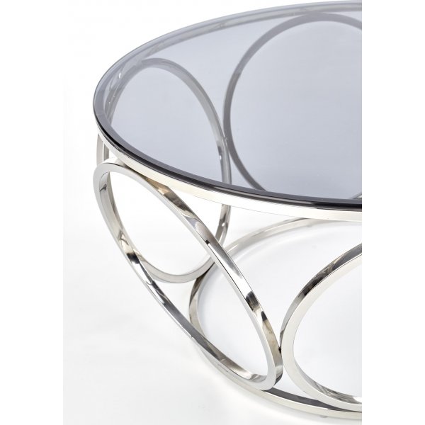 Harlow sohvapöytä Ø80 cm - Kromi Harlow sohvapöytä Ø80 cm - Kromi