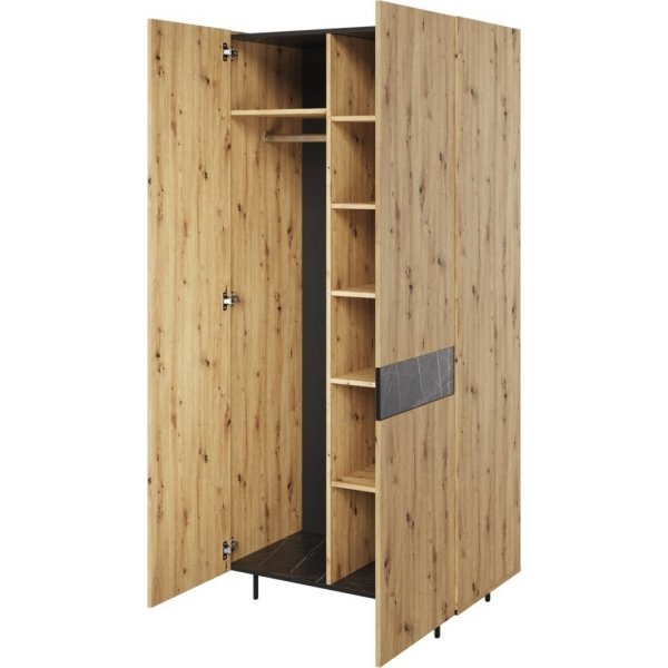 Marmo vaatekaappi - Artisan tammi Marmo vaatekaappi - Artisan tammi