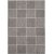 Matthews Harmaa/valkoinen litte matto - 133x190 cm