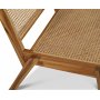 Rizz lepotuoli - teak / rottinki