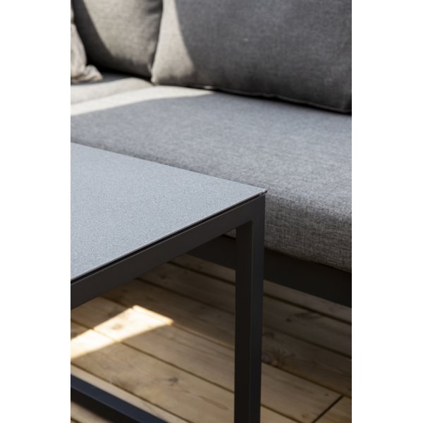 Texas lounge -ryhmä - musta/harmaa Texas lounge -ryhmä - musta/harmaa