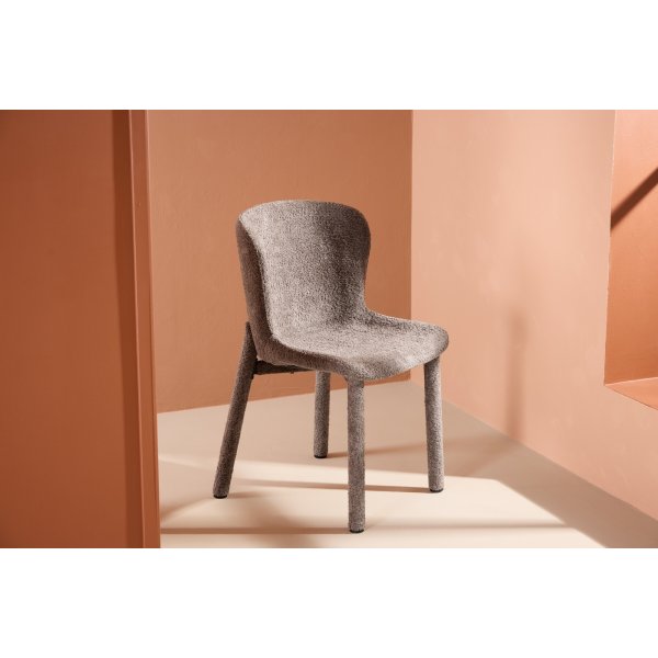 Astoria ruokapöydän tuoli - Brown bouclé Astoria ruokapöydän tuoli - Brown bouclé