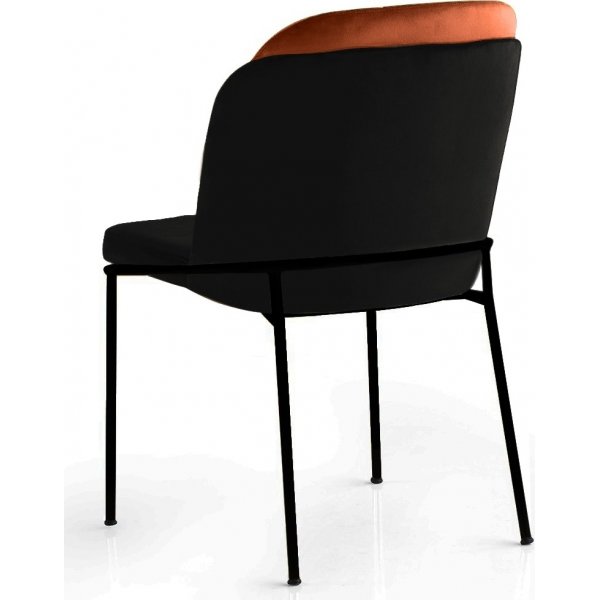 Doris ruokap�yd�n tuolisarja - punainen/musta