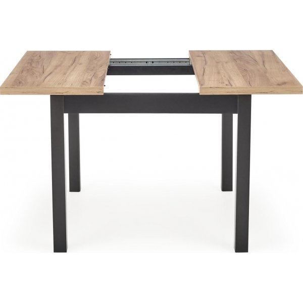 Callahan ruokapöytä 90-125 x 90 cm - Craft tammi/musta Callahan ruokapöytä 90-125 x 90 cm - Craft tammi/musta