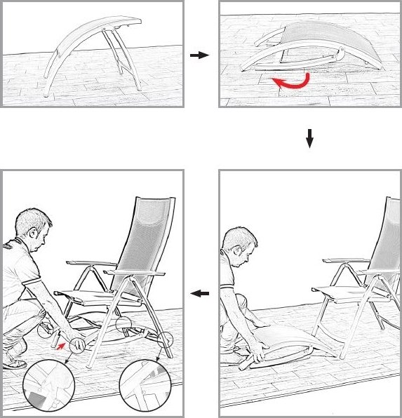 Panama lounge ryhmä 3 - musta/tiikki Panama lounge ryhmä 3 - musta/tiikki