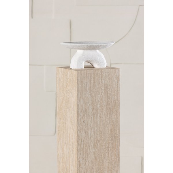 Ramsvik sivupöytä K: 95 cm - Travertiini look Ramsvik sivupöytä K: 95 cm - Travertiini look