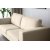 Aspen 3-istuttava sohva - beige sametti + Huonekalujen hoitosarja tekstiileille
