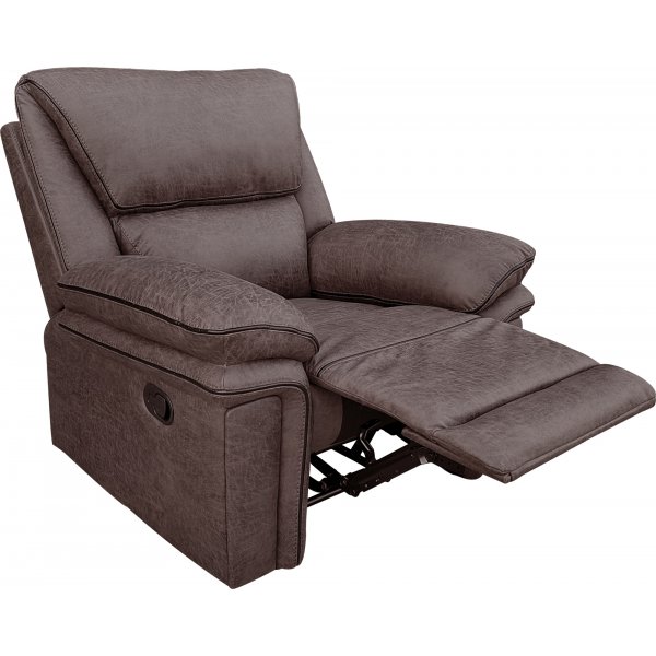 Riverdale mekanisminojatuoli - Ruskea (Mikrokuitu) + Huonekalujen puhdistus Riverdale mekanisminojatuoli - Ruskea (Mikrokuitu) + Huonekalujen puhdistus