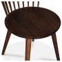 Nova ruokailuryhm, jatkettava ruokapyt 130-170 cm sis. 6 keppituolia Castor - Walnut + 4.00 x Huonekalujen jalat