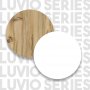 Luvio mediapenkki 12 - Tammi/valkoinen