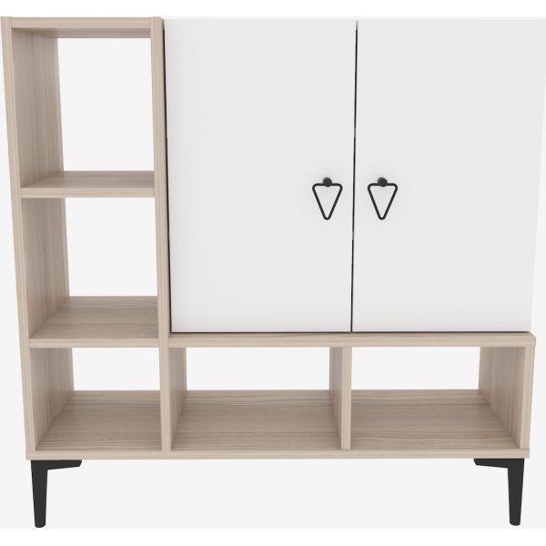 Platinakaappi - Valkoinen/cordoba