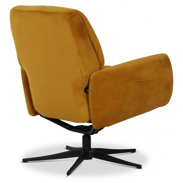Smilla-nojatuoli (Recliner) - Keltainen sametti Smilla-nojatuoli (Recliner) - Keltainen sametti