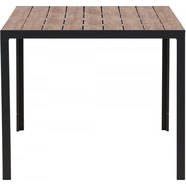 Break ruokapyt 150 x 90 cm - Ruskea/Musta