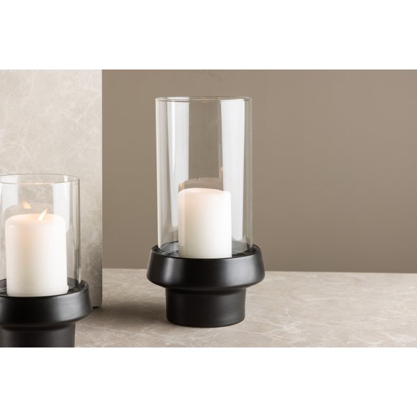 Davida lyhty 15 x 29 cm - Musta Davida lyhty 15 x 29 cm - Musta