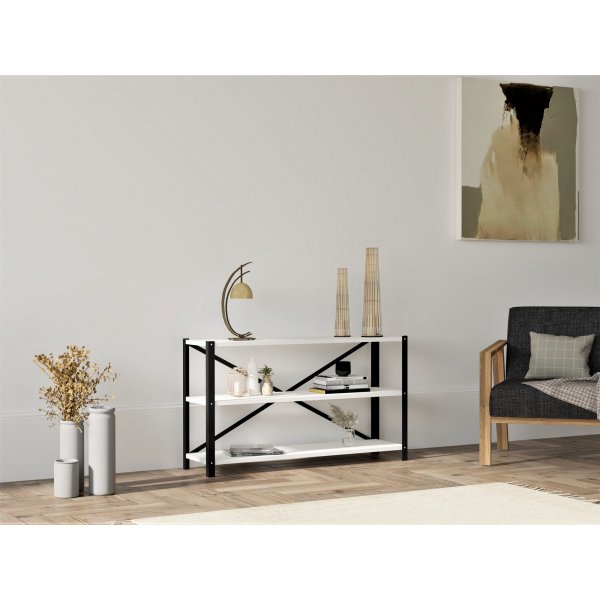 Derby kirjahylly - valkoinen Derby kirjahylly - valkoinen