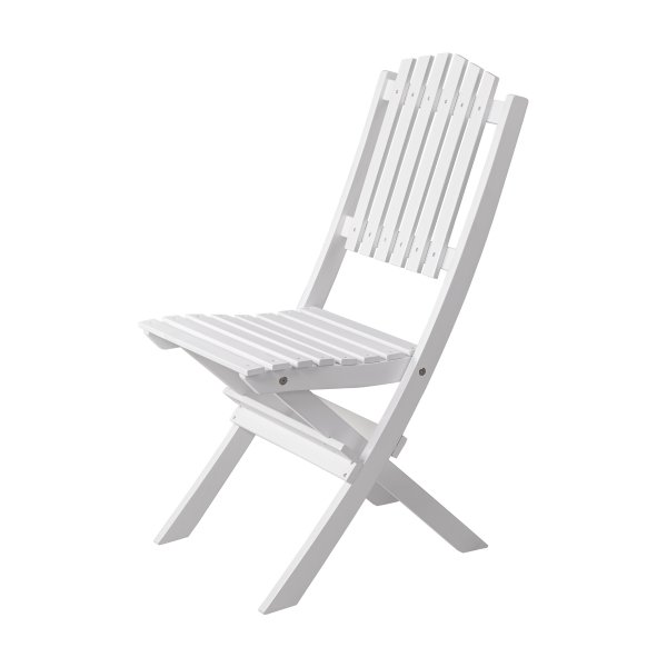 Hav�ng valkoinen ulkokalusteryhm�; 2 tuolia ja p�yt�