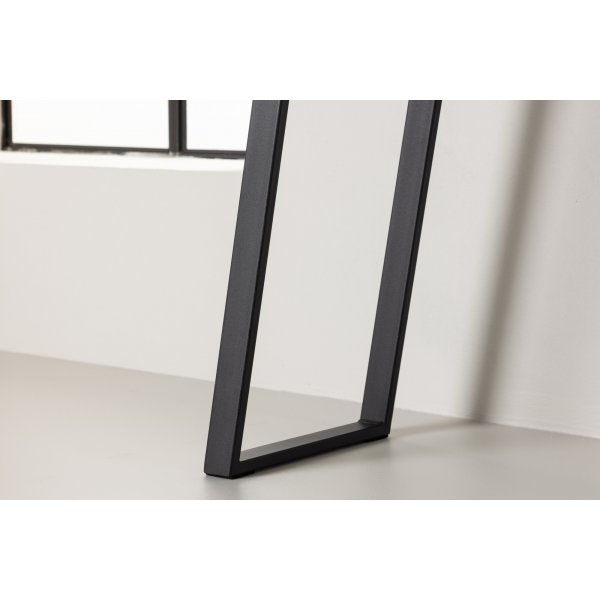 Horten kohokuviopöytä 100 x 40 cm - musta/läpinäkyvä Horten kohokuviopöytä 100 x 40 cm - musta/läpinäkyvä