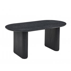 Callum ruokapöytä 180x90 cm - Mustaksi petsattu tammi Callum ruokapöytä 180x90 cm - Mustaksi petsattu tammi