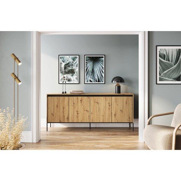 Trend senkki L193 cm - Artisan tammi/musta Trend senkki L193 cm - Artisan tammi/musta