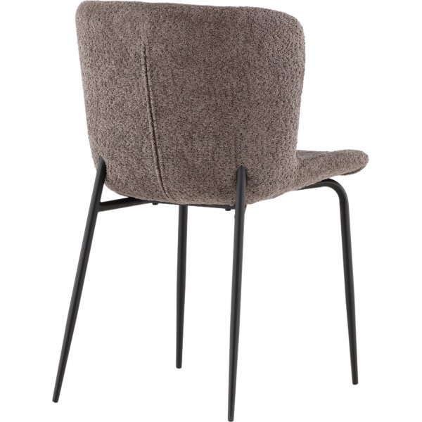 Modesto ruokapydn tuoli - Ruskea boucle