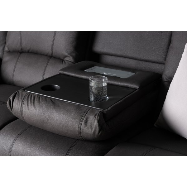 Singapore 3 istuttava lepotuoli sohva - musta Singapore 3 istuttava lepotuoli sohva - musta