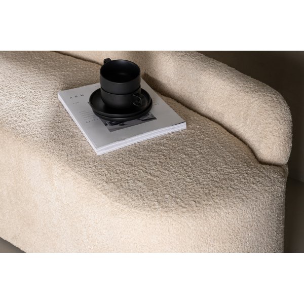 Pocatello 2 istuttava sohva - valkoinen Pocatello 2 istuttava sohva - valkoinen