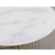 Tiffany Falcon -sohvapyt - Messinki / Valkoinen marmorilasi
