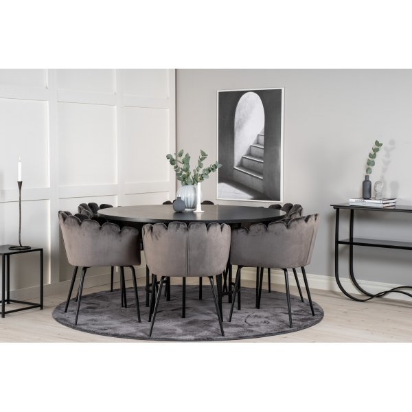 Halmstad nojatuoli - harmaa Halmstad nojatuoli - harmaa