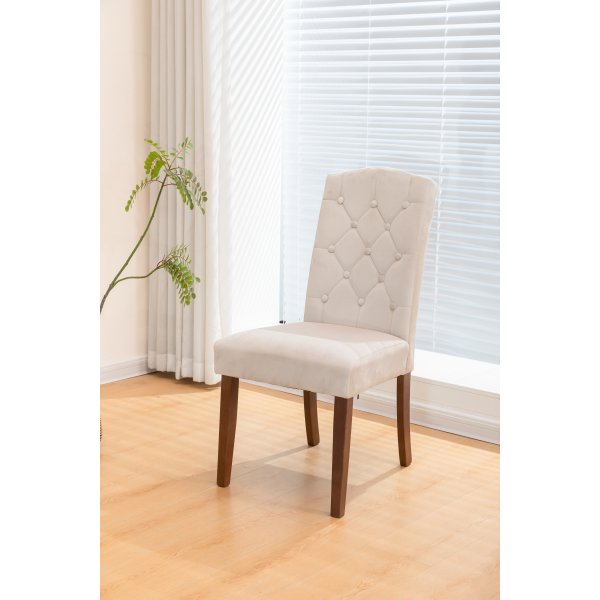 Lexington ruokapöydän tuoli - Beige/tummanruskea Lexington ruokapöydän tuoli - Beige/tummanruskea