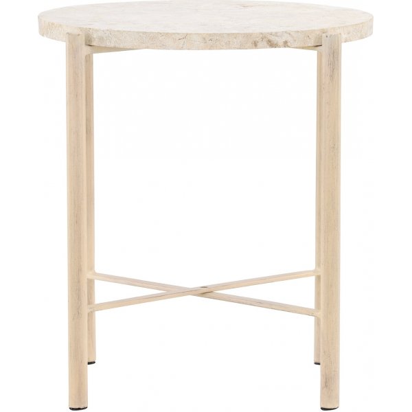 Sandhamn sohvapöytä Ø40 cm - beige Sandhamn sohvapöytä Ø40 cm - beige