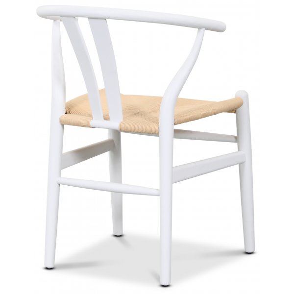 Sund- ruokapöytätuoli - Valkoinen Sund- ruokapöytätuoli - Valkoinen