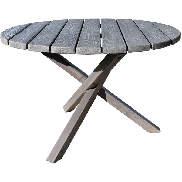 Pyöreä Scottsdale-ruokapöytä 112 cm - Shabby Chic + Huonekalujen puhdistus Pyöreä Scottsdale-ruokapöytä 112 cm - Shabby Chic + Huonekalujen puhdistus