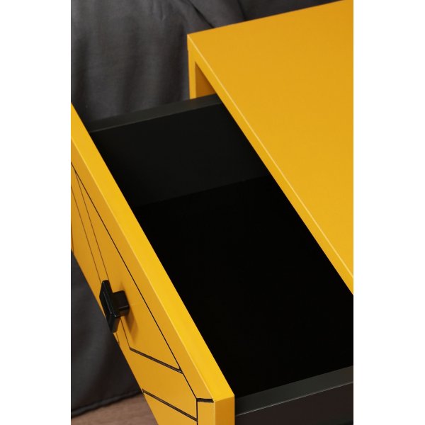 Luna yöpöytä - keltainen Luna yöpöytä - keltainen
