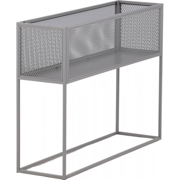 Teo kohokuviohylly - Vaaleanharmaa Teo kohokuviohylly - Vaaleanharmaa