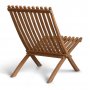 Shelby teak nojatuoli taitettava kokoontaitettava tuoli