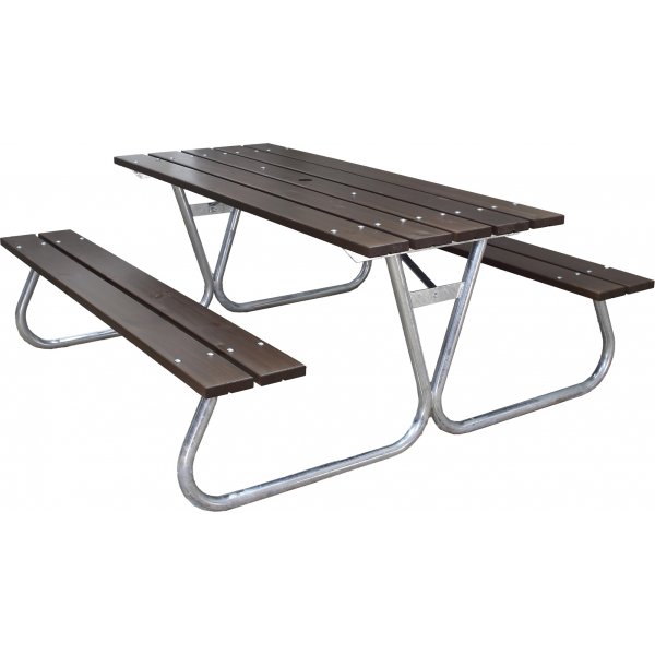 Vakaa penkkisetti ilman selkänojaa - ruskea Vakaa penkkisetti ilman selkänojaa - ruskea