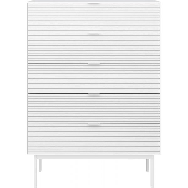 Soma lipasto 5 laatikkoa - Valkoinen Soma lipasto 5 laatikkoa - Valkoinen