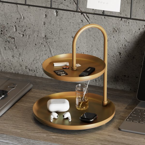 Kormen koristelautanen - kultaa Kormen koristelautanen - kultaa